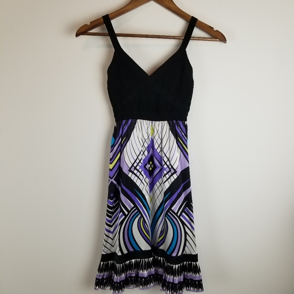 Bebe Sundress Bandage Stretch Bodice - Picture 5 of 11